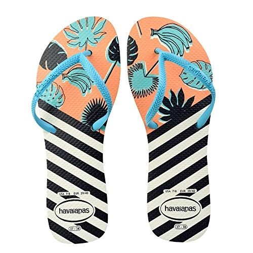 Sand Havaianas Flat Mix Cf 35/36 Branco/azul