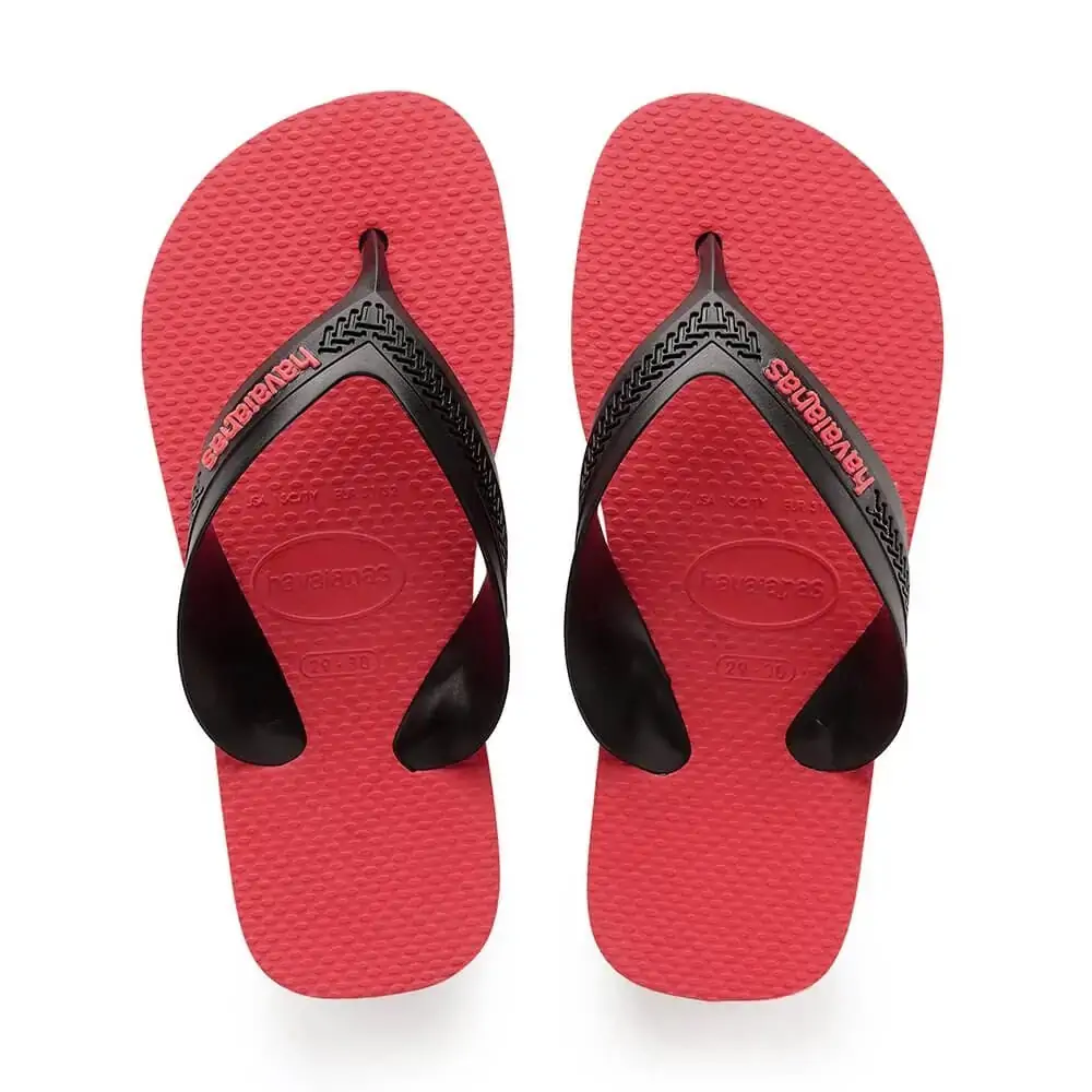 Chinelo Inf Havaianas Max5018ma Pto Morango