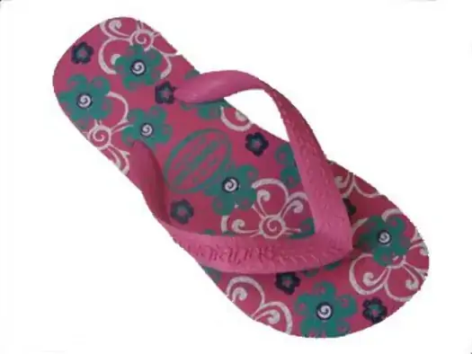 Chin Kids Flores Rosa 31/32 Havaiana
