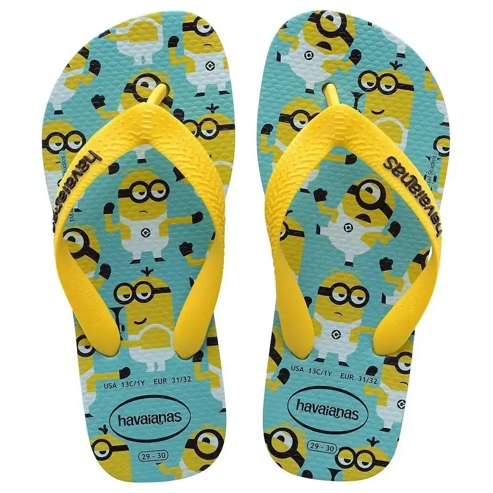 Sand Havaianas Kids Minions Azul 31/2