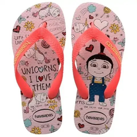Sand Havaianas Minions Rosa