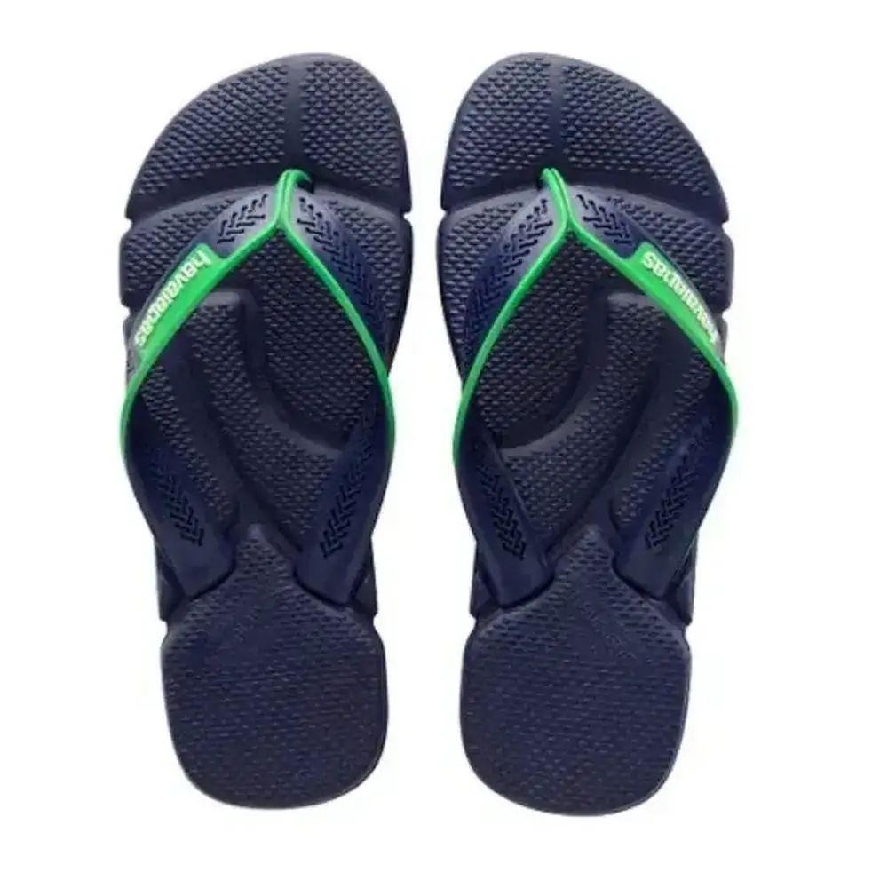 7007115 Sandalias Havaianas Power Gd M4 Sandalias Havaianas Power Fc Marinho/verde Folha