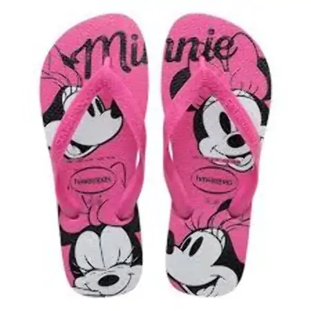 7010825 Sandalias Havaianas Top Disney Gd I0 Sandalias Havaianas Top Disney Cf Rosa Porcelana