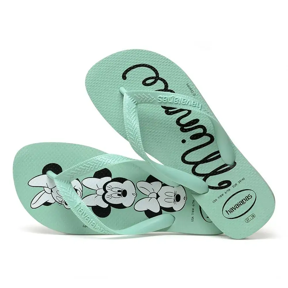 7010825 Sandalias Havaianas Top Disney Gd F0 Sandalias Havaianas Top Disney Cf Verde Orvalho
