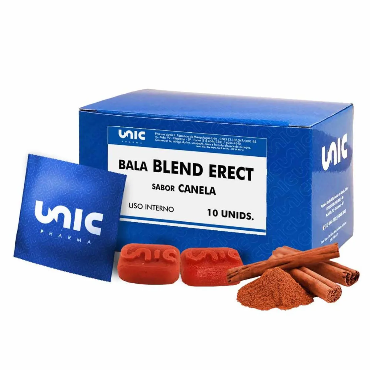 Blend Erect (Bala) - 10unids Canela