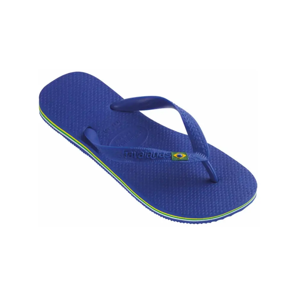 Chinelo Azul Naval Brasil Havaianas N° 41/42