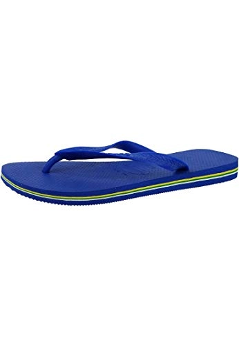 Chinelo Azul Naval Brasil Havaianas N° 47/48