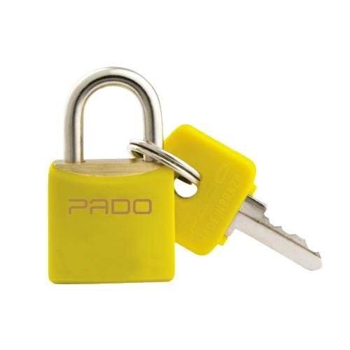 Cadeado Cores Sm E 30mm Amarelo Pado