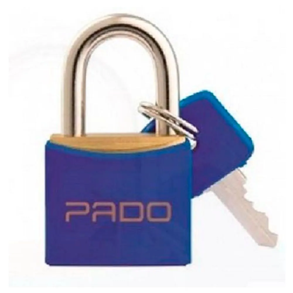 Cadeado Sm 25mm Azul Pado