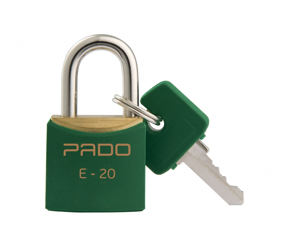 Cadeado Pado 20mm Verde