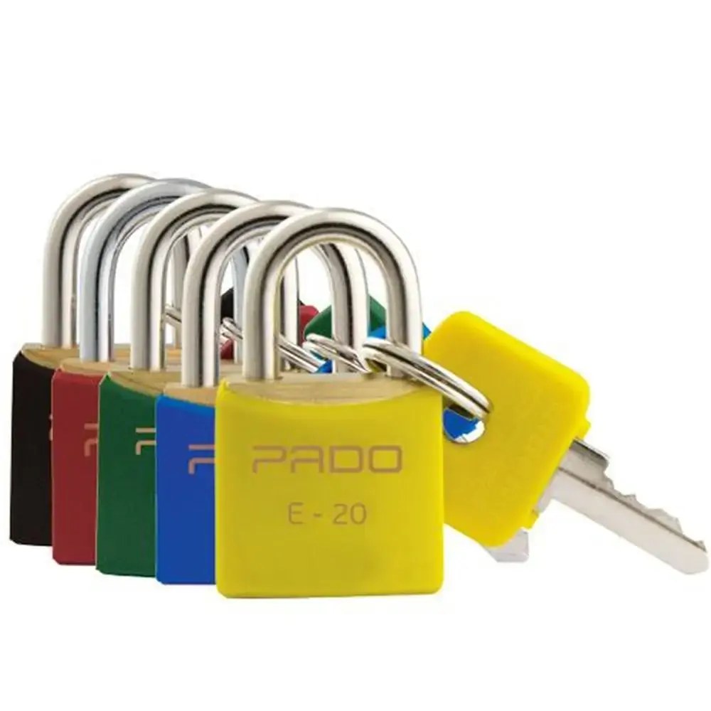Cadeado Cores Sm Lt 25mm Sortido 10 Un