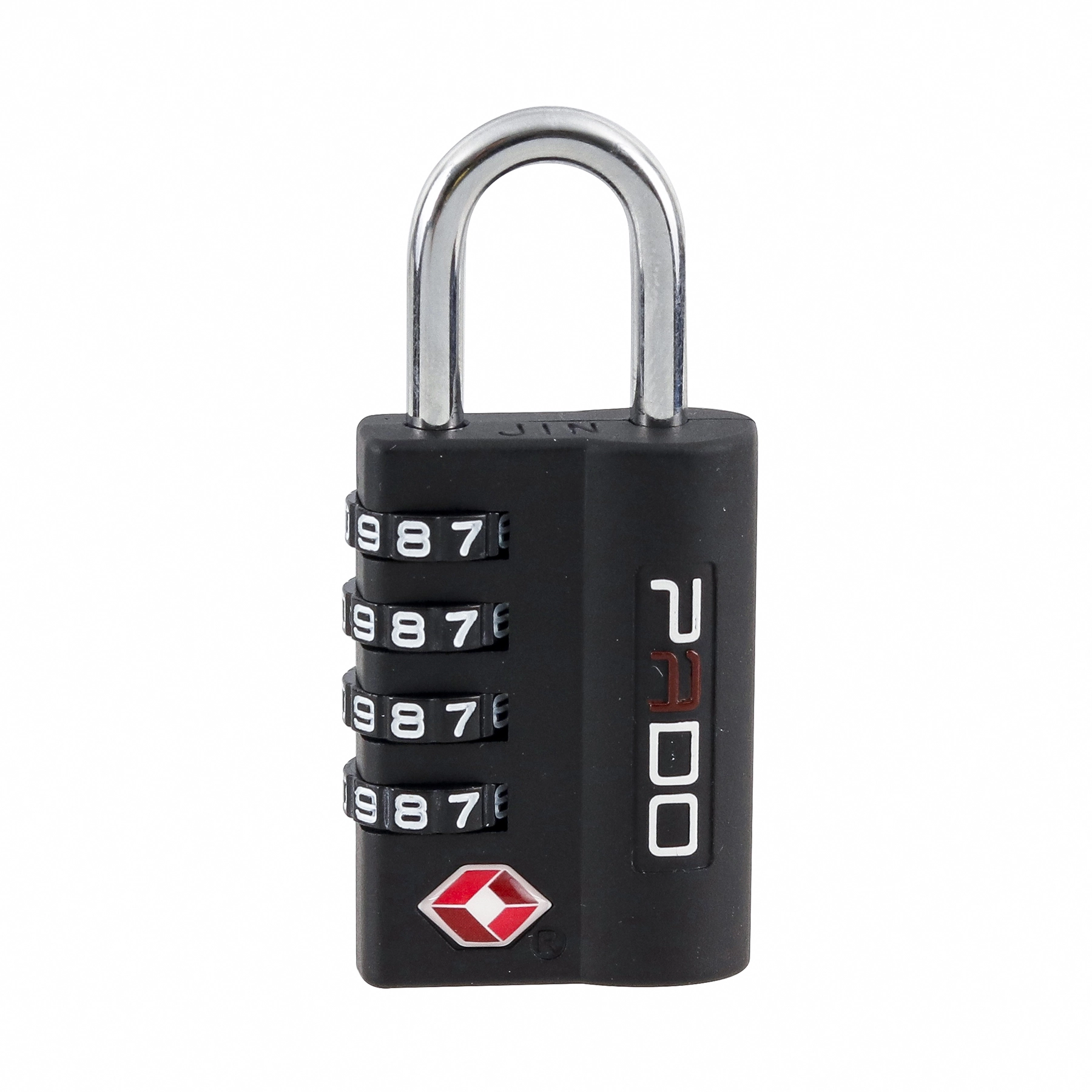 Cadeado com Segredo 40mm Zamac Executive Preto Pado
