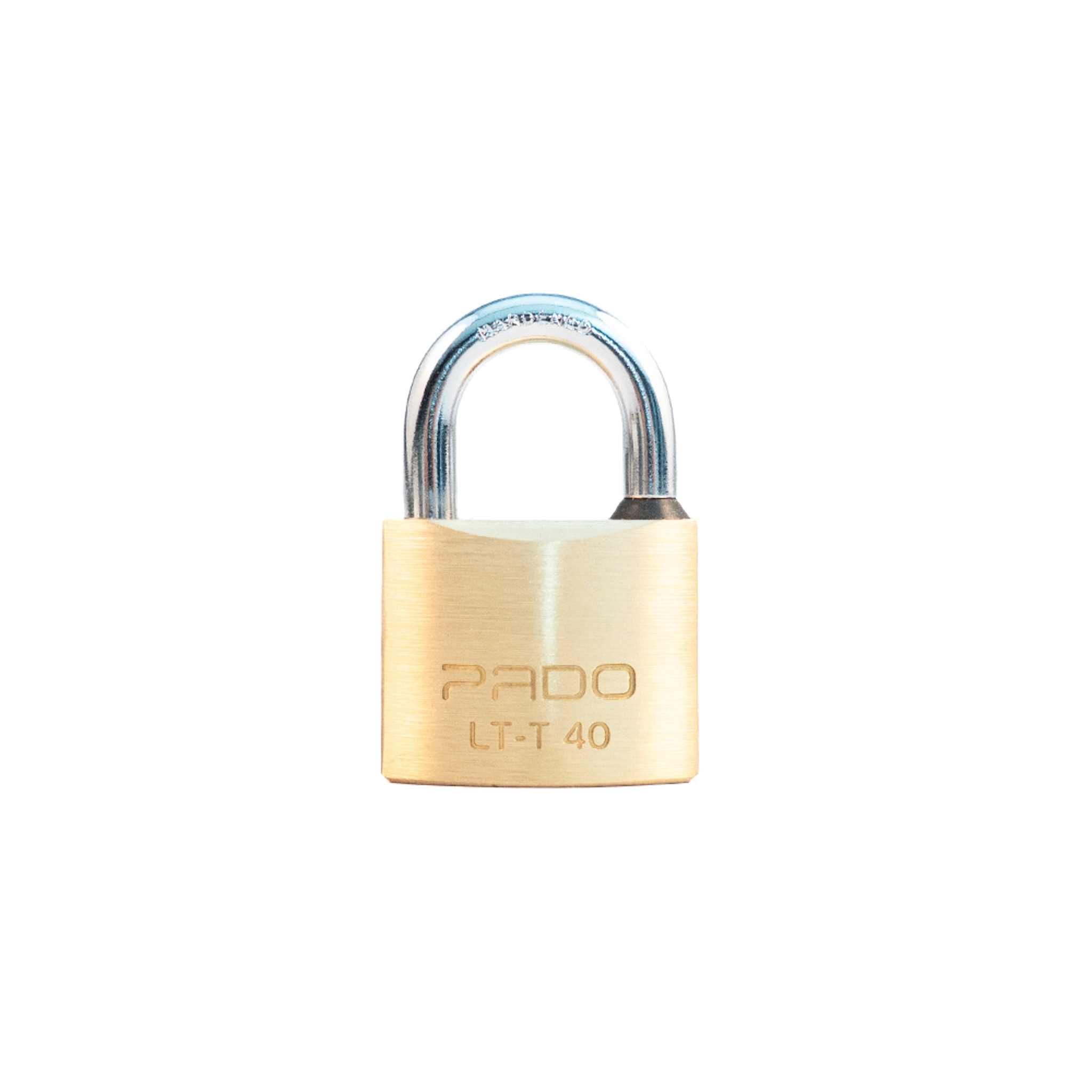 Cadeado Tetra 40mm Haste Simples Latão Dourado 52018833 Pado