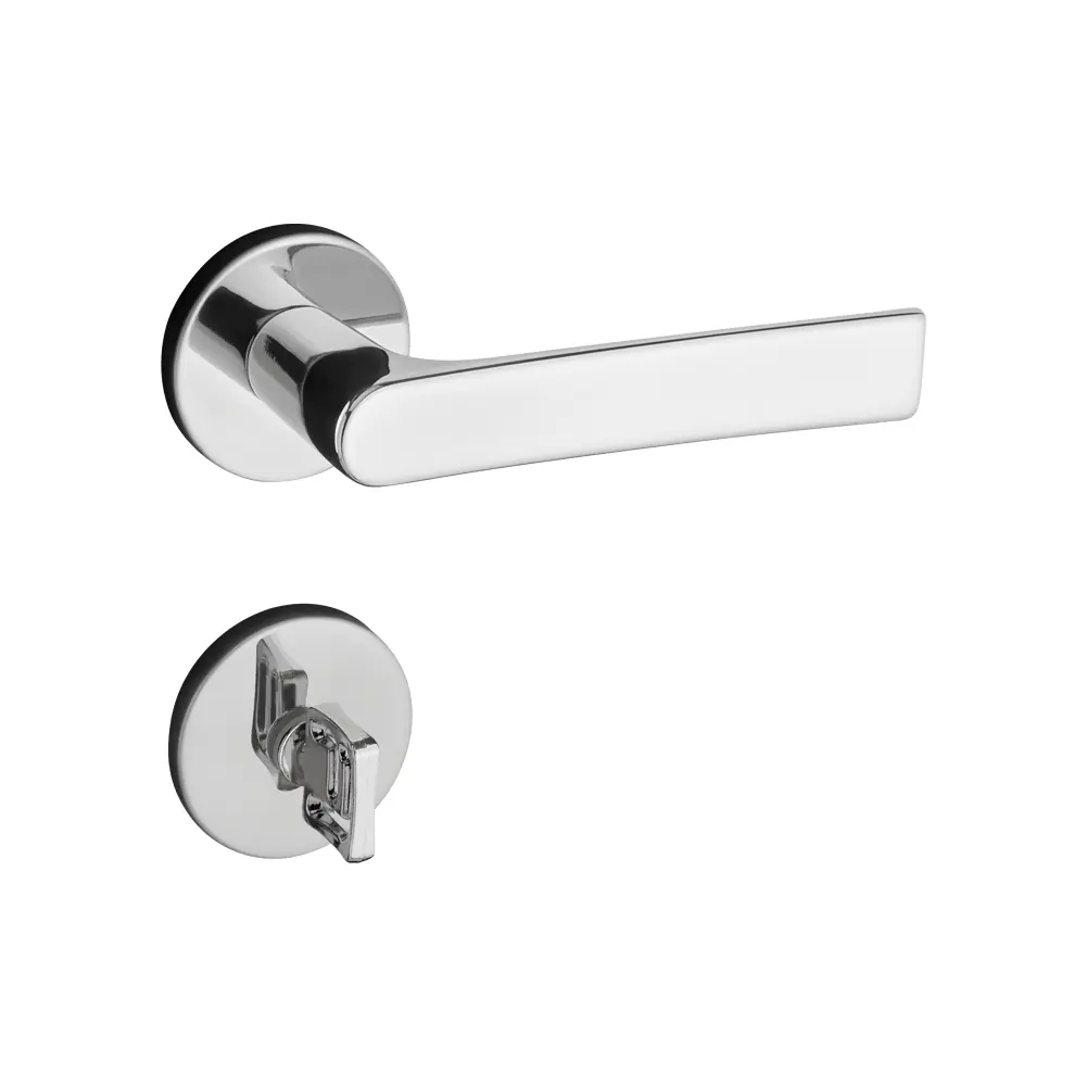 Fechadura Mari Cromado Premium Banheiro