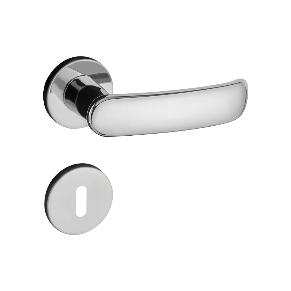 Fechadura Madrid Cromado Premium Interna