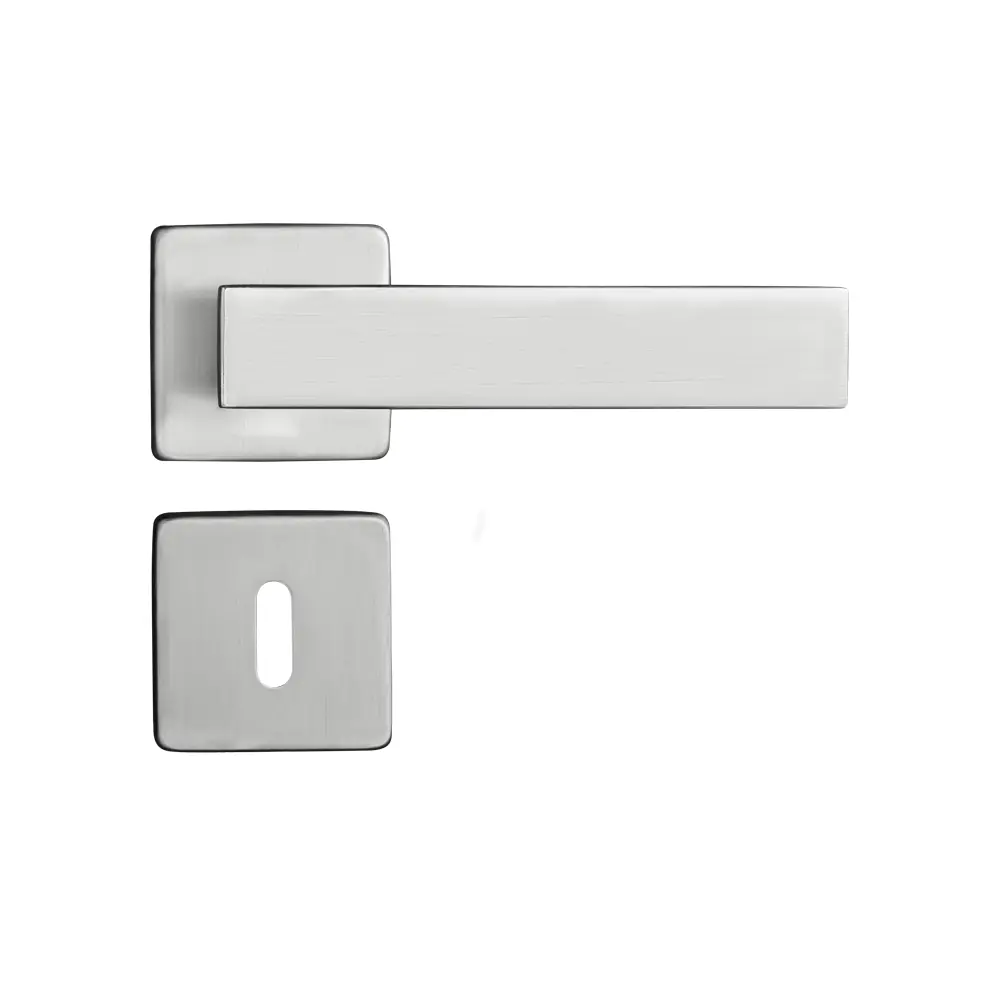 Fechadura Pado Interna Quadra Cromo Acetinado 40mm