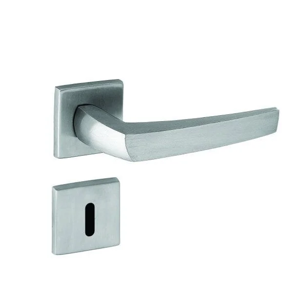Fechadura Seattle Cromo Acetinado Interna  Cromo Acetinado