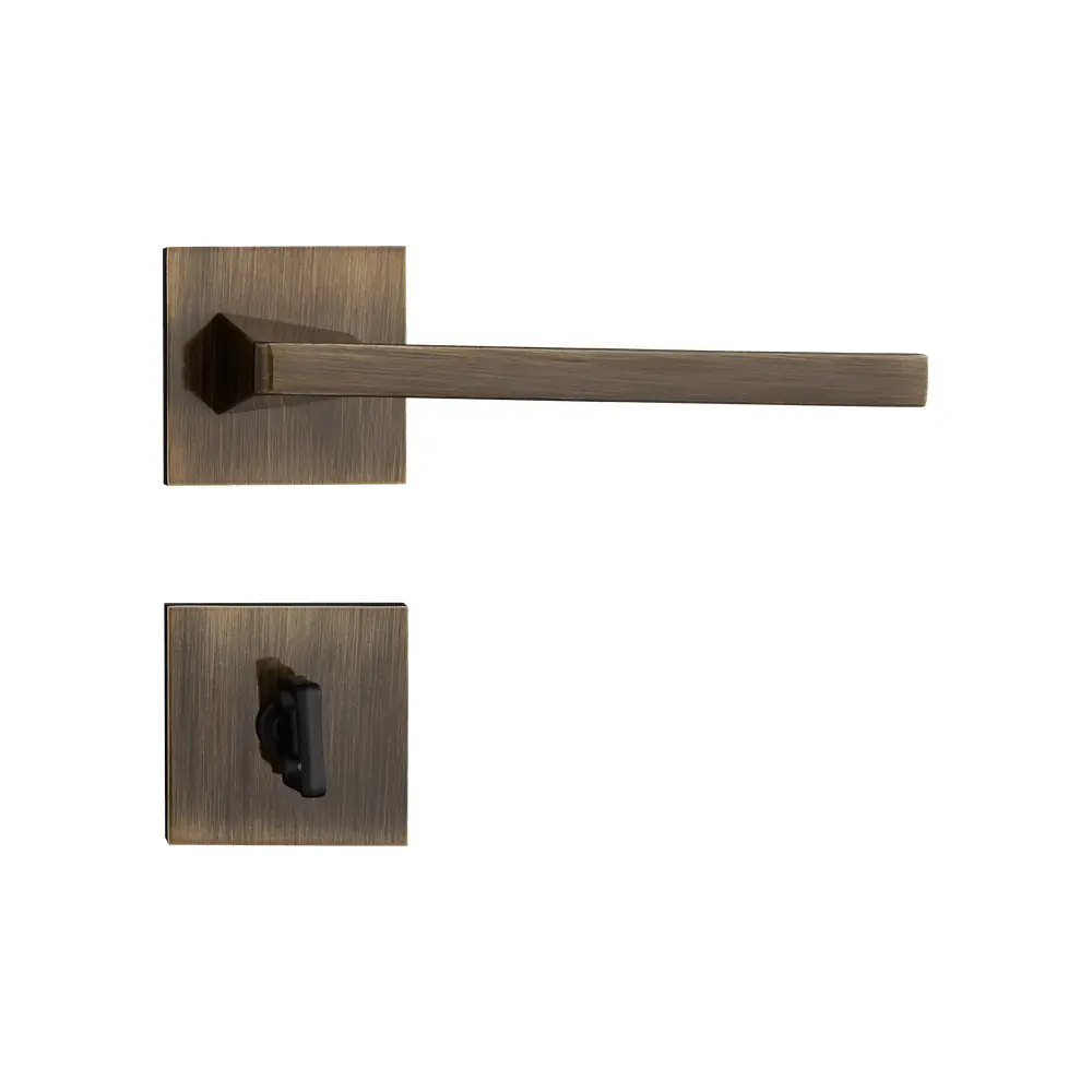 Fechadura Karli Bronze Oxidado Para Banheiro