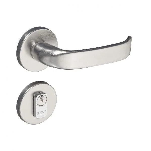 Fechadura Magnum Cromo Acetinado Externa Cromo Acetinado