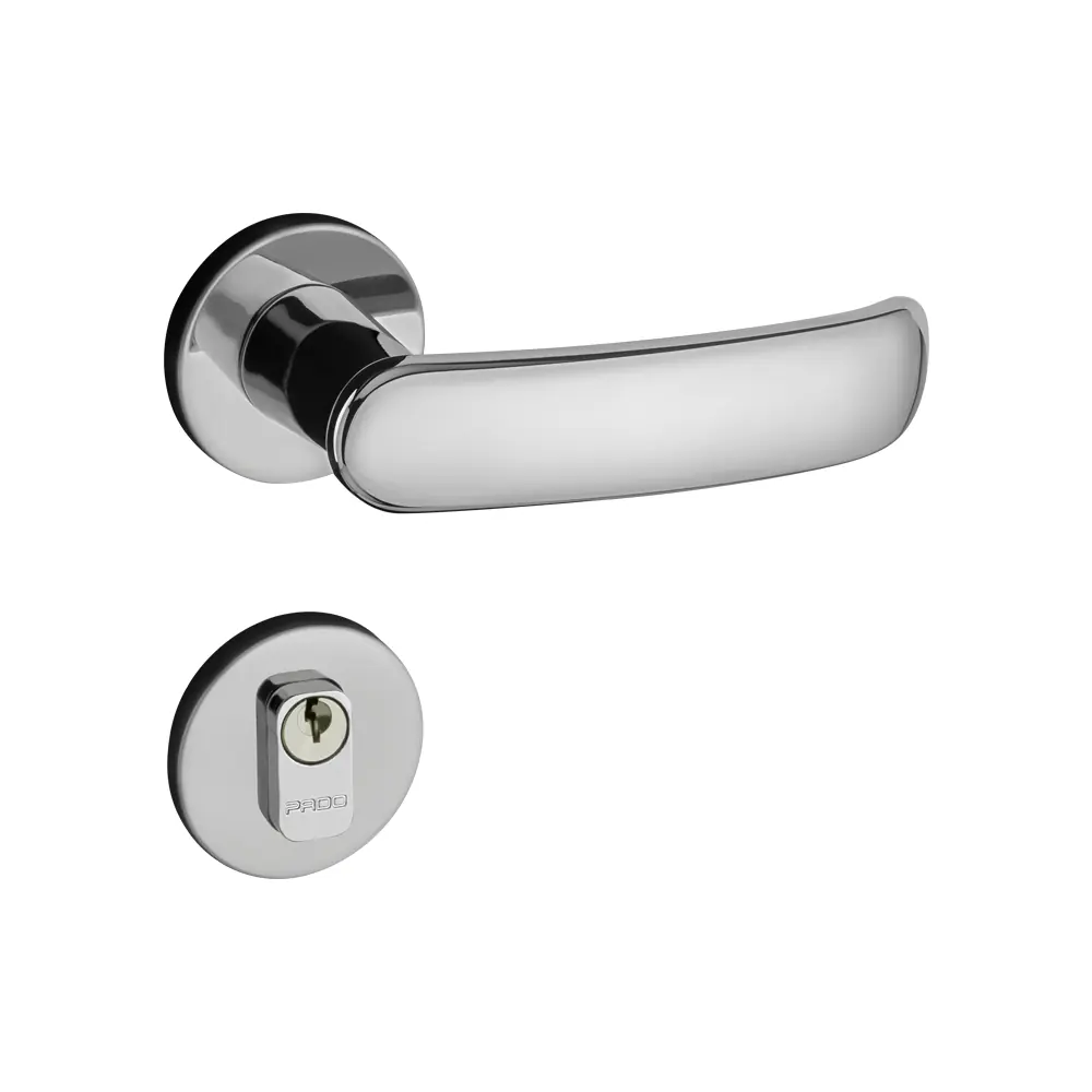Fechadura Pado Externa Madrid Cromado 40mm