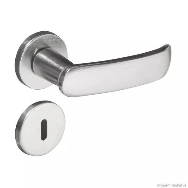 Fechadura Madrid Cromado Premium Interna Cromado