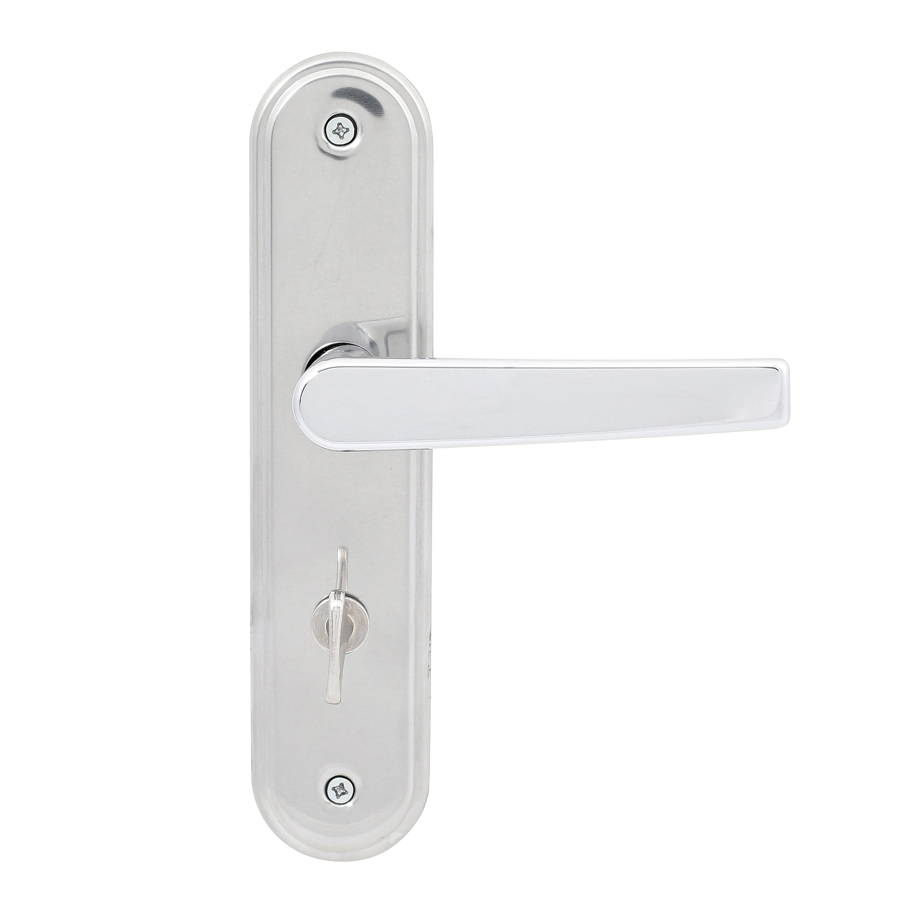 Fechadura para Porta do Banheiro Pado Concept 401 Cromado 40mm Chave Simples
