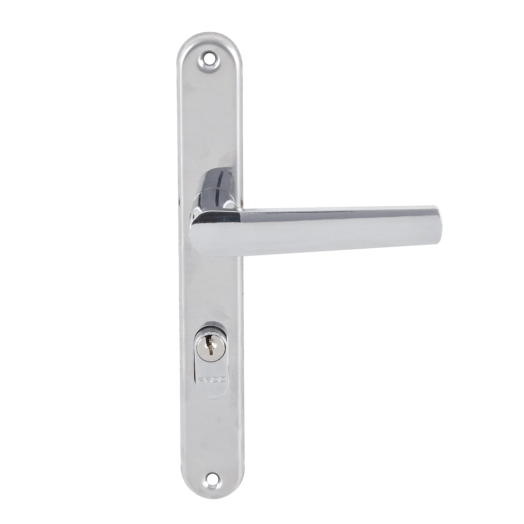 Fechadura Perfil Estreito n/a Pado n/a Cromado 22mm Chave Simples