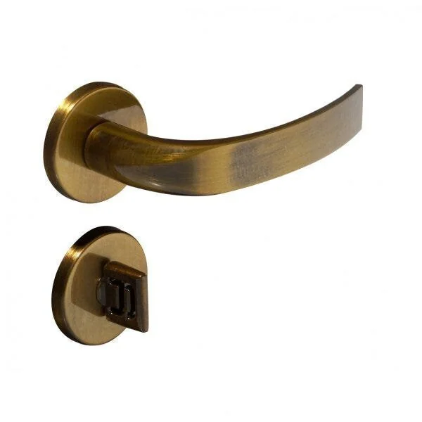 Fechadura Copa Bronze Oxidado Banheiro Bronze