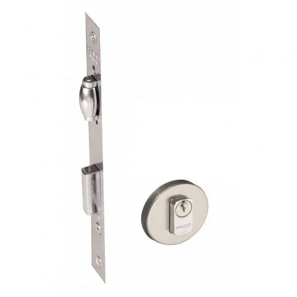 Fechadura Rolete 454 Inox Escovado 40mm Inox Escovado