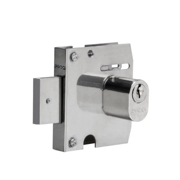 Fechadura Inox Pv09 Simples 1/2 Pado