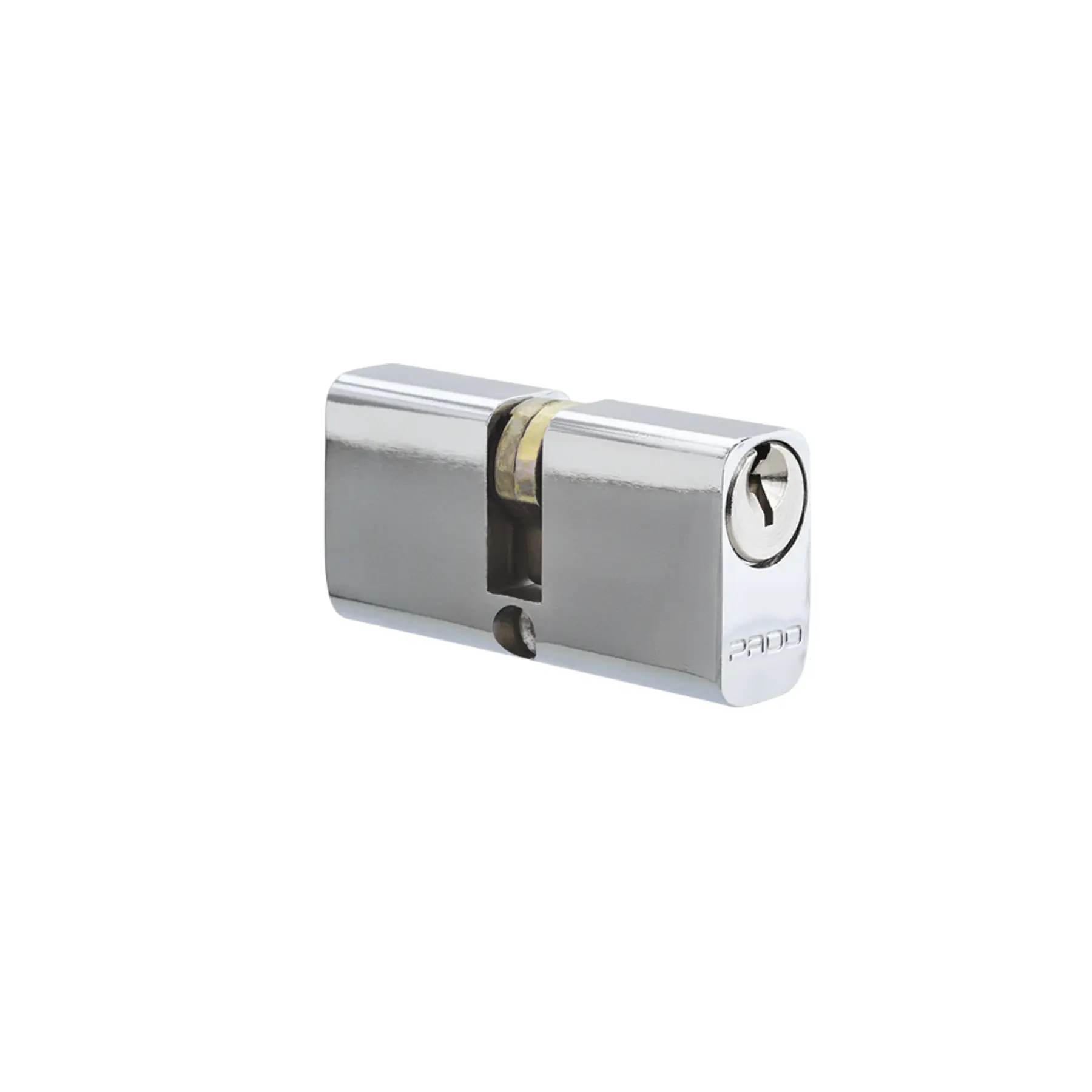 Cilindro para Porta de Entrada Pado Concept Cromado 55mm Chave Simples