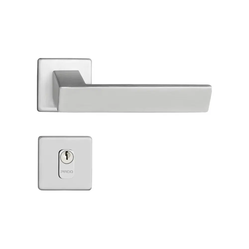 Fechadura Beethoven Em Inox Escovado Externa
