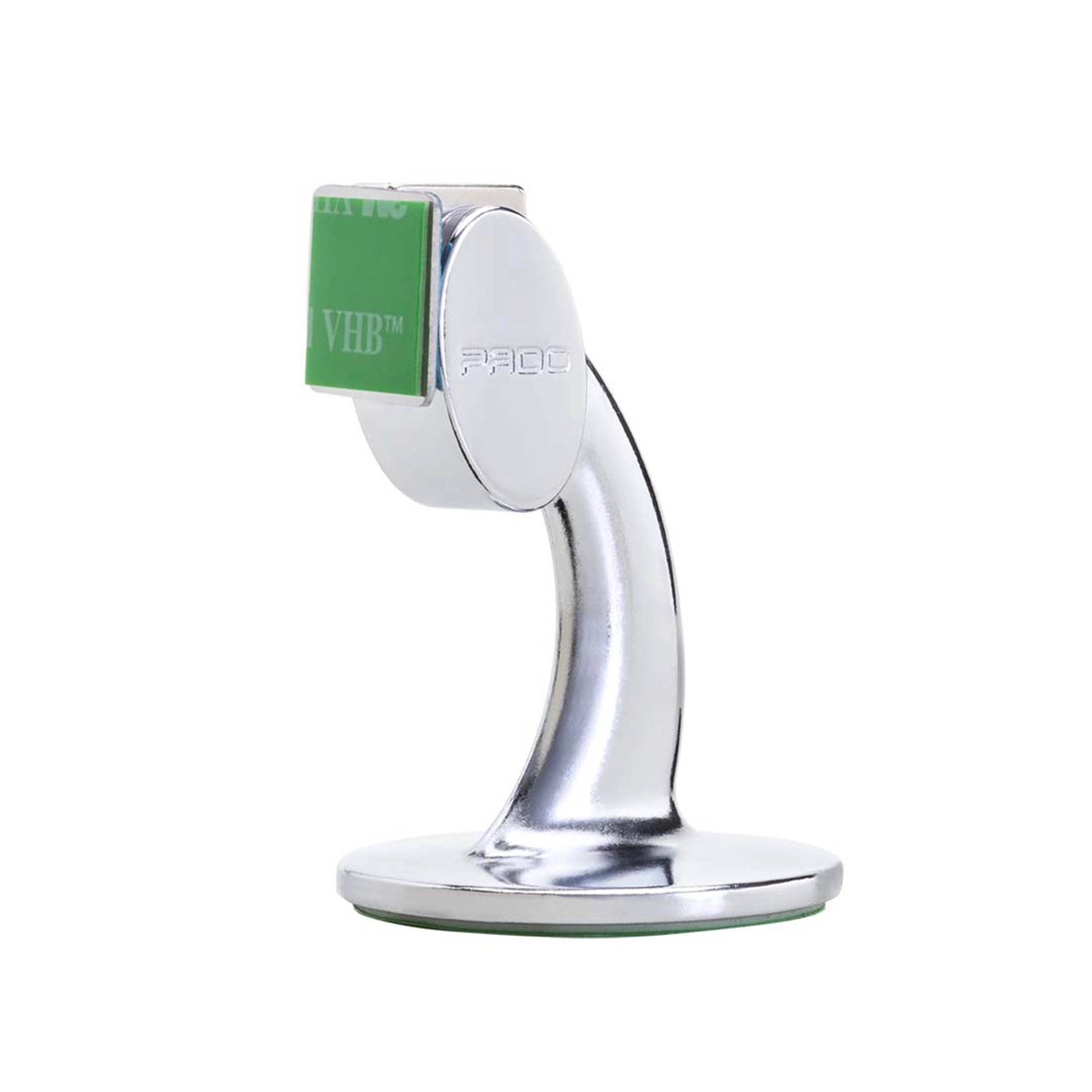Batedor para Porta Adesivo Zamac Prata SM-035 Pado