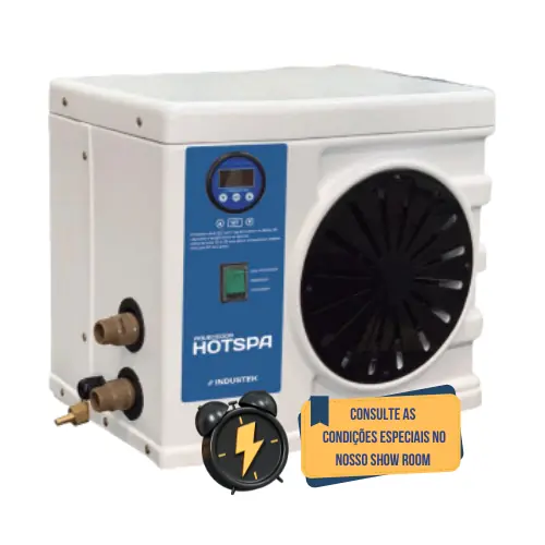 Aquecedor De Piscina Bomba De Calor Hotspa Id15 Wi-fi Mono 220v Marca Industek