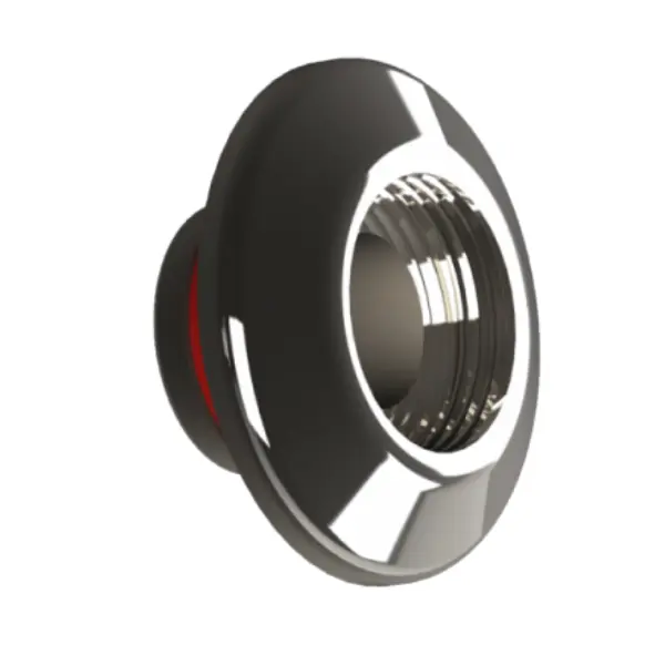 Dispositivo De Piscina Aspiração Redondo 50mm Inox 316 Encaixe Marca Industek