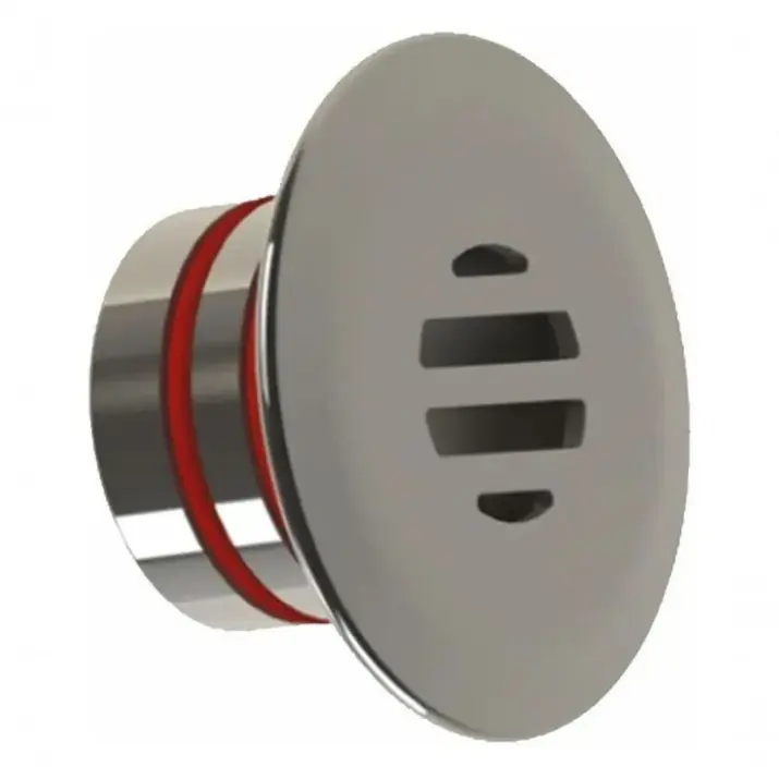 Dispositivo De Piscina Nivel Redondo 50mm Inox 316 Encaixe Marca Industek