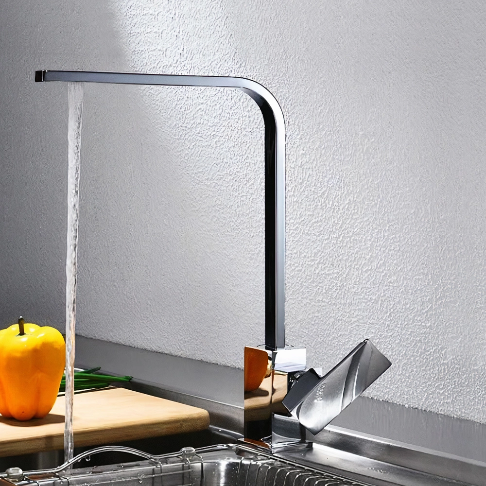 Torneira Cozinha Monocomando Cromado Gourmet Misturador Luxo