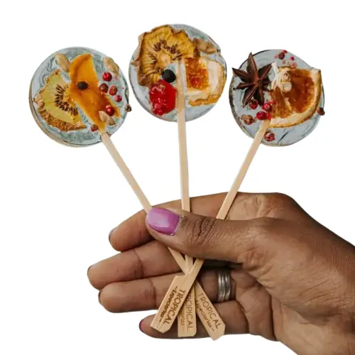 Pirulito Cristal De Frutas E Espec.1un 1un