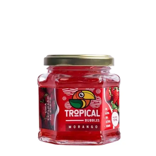 Bubble Para Drink Sabor Morango Tropical 150ml