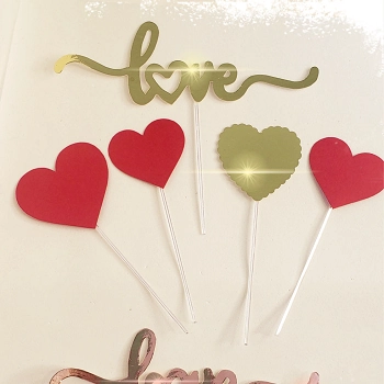 Topo De Bolo Love Amora