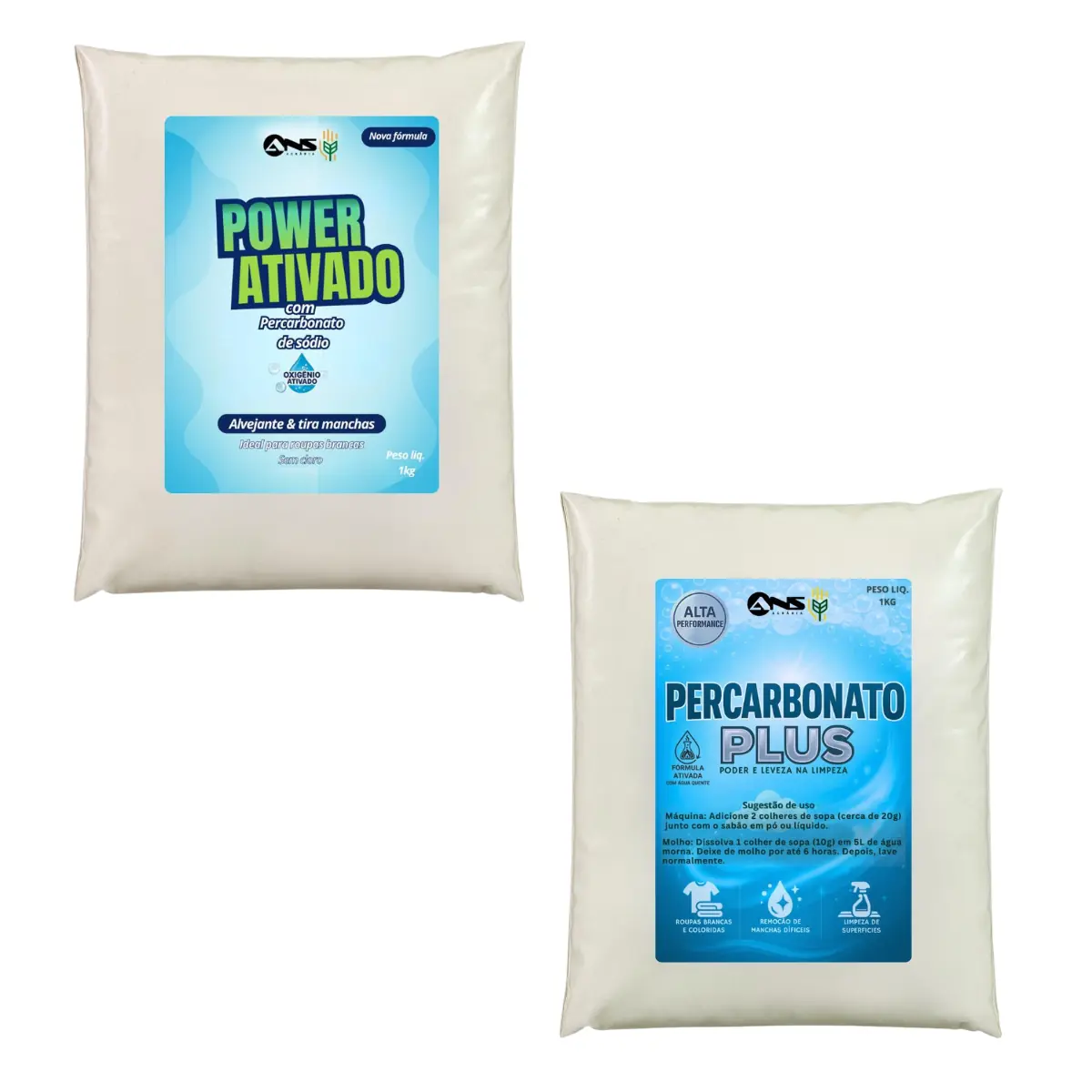 Kit 1 Percarb Power + 1 Percarb Plus - 2kg