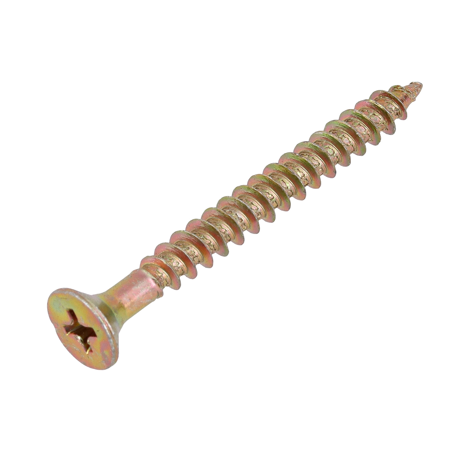 Parafuso de Aço para Madeira 5x50mm Auto Atarraxante Chata Philips 50 peças