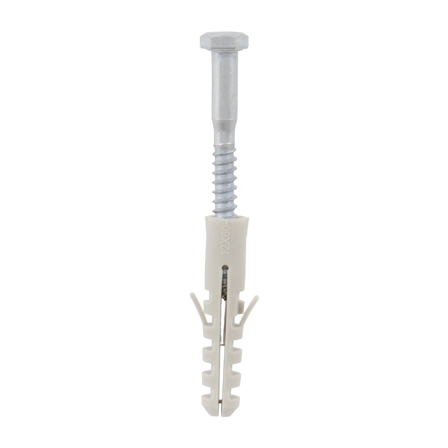 Parafuso de Aço para Alvenaria 7,9x75mm Soberba Sextavada sem Fenda 10 peças