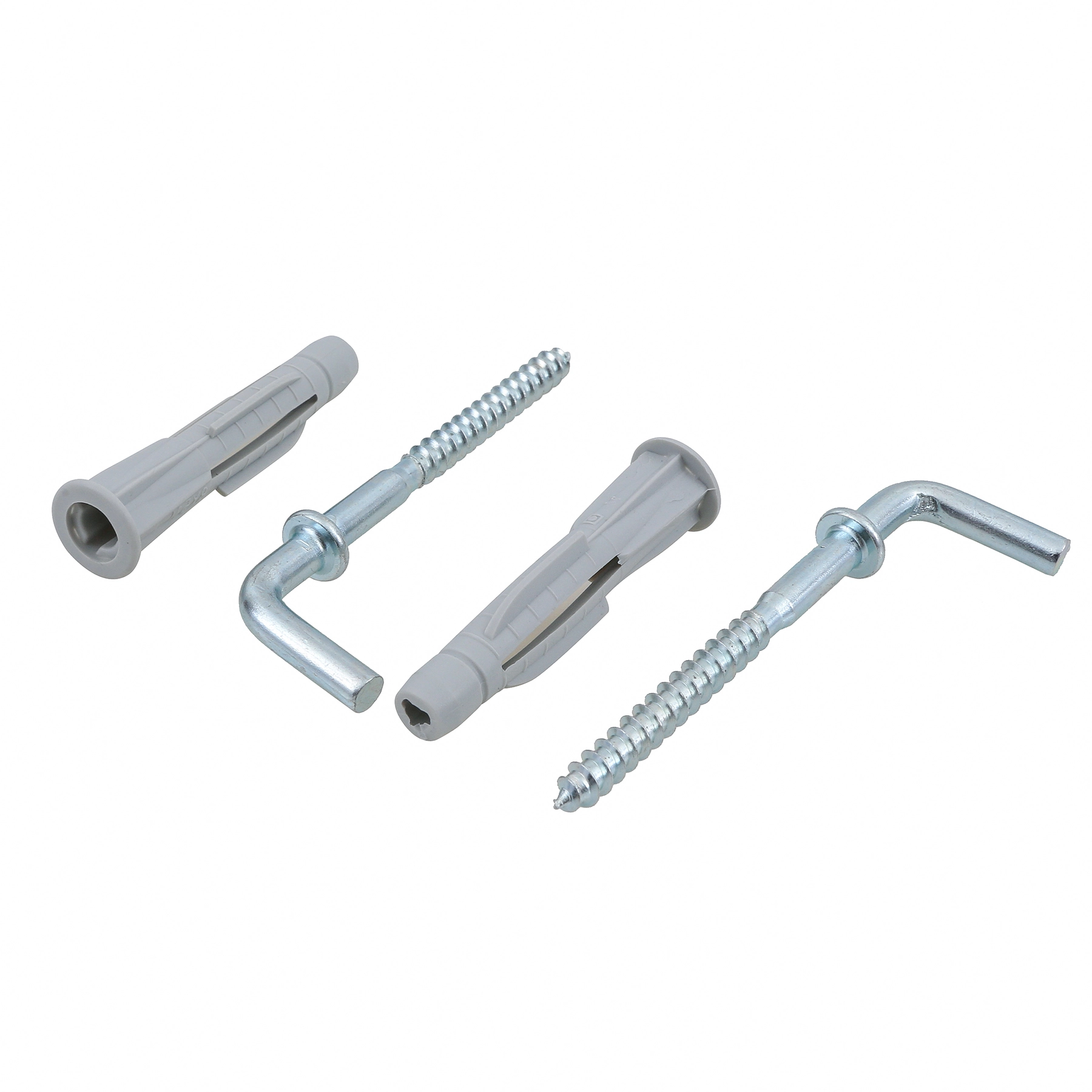 Bucha Nylon para Alvenaria 8mm com Escápula 20 unidades