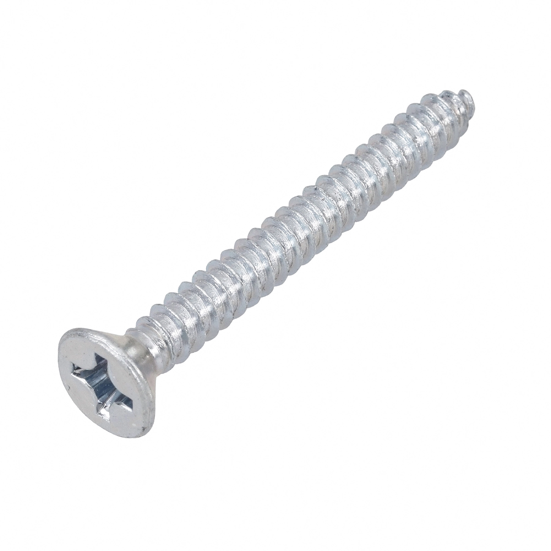 Parafuso de Aço para Metal 5,5x50mm Auto Atarraxante Chata Philips 5 peças