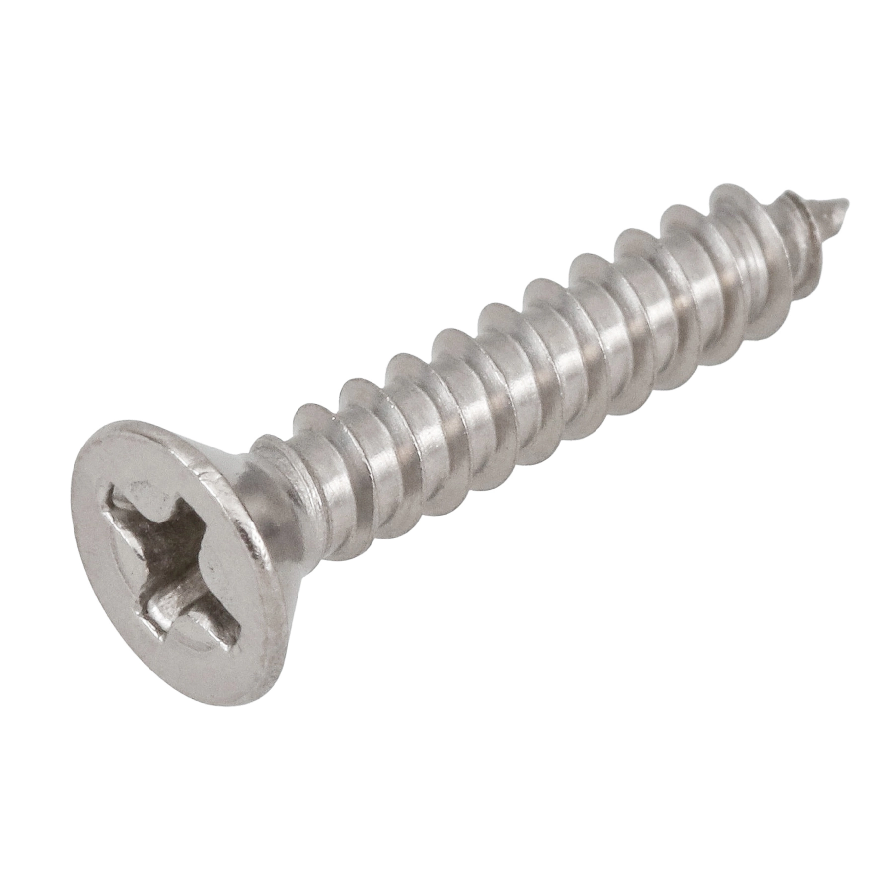 Parafuso de Inox para Área Molhada 3,5x19mm Auto Atarraxante Chata Philips 20 peças