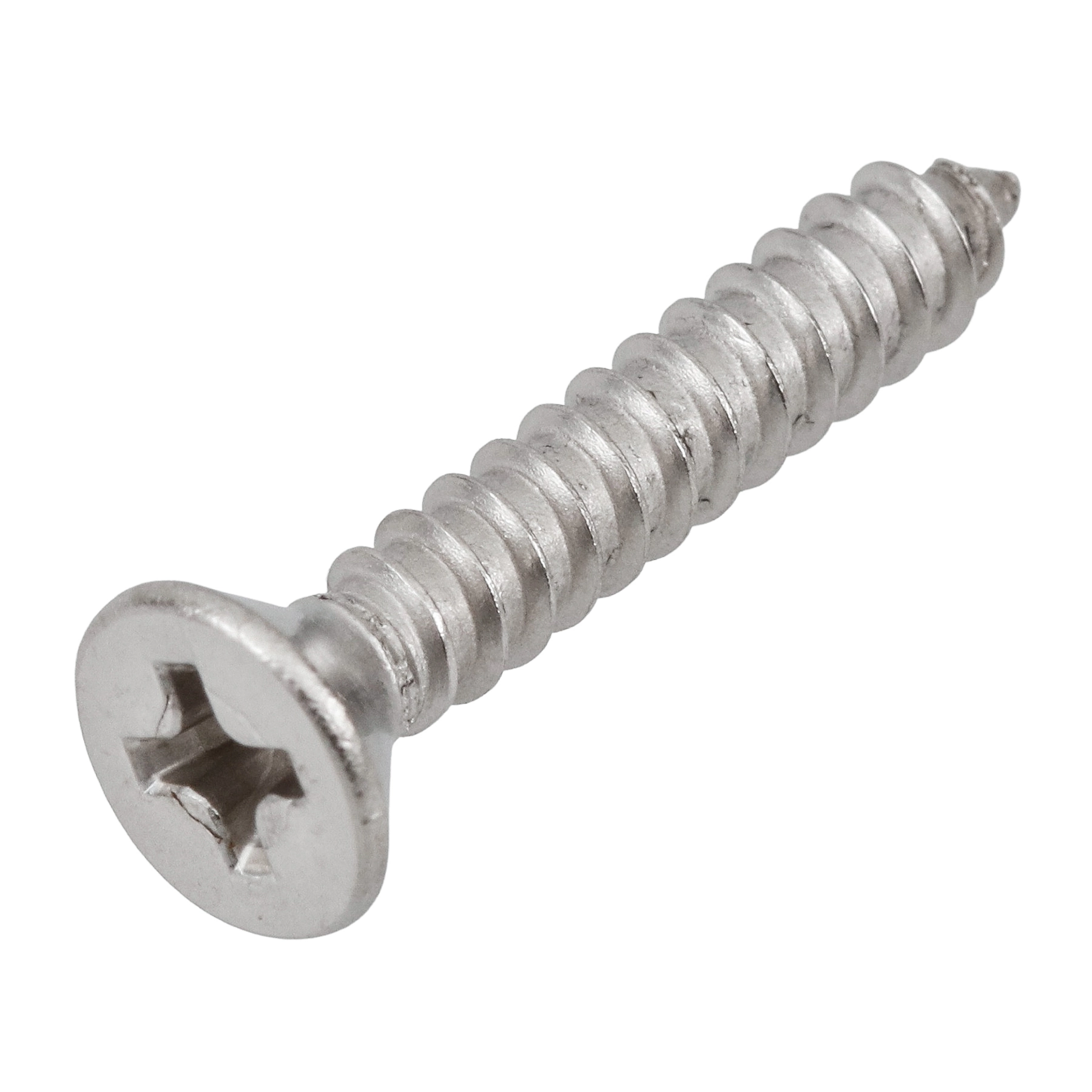 Parafuso de Inox para Área Molhada 3,9x22mm Auto Atarraxante Chata Philips 10 peças