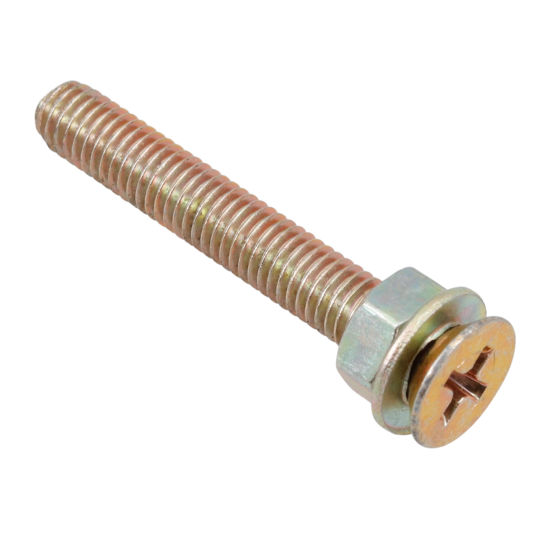 Parafuso de Aço para Metal 5x35mm Máquina Chata Philips 5 peças