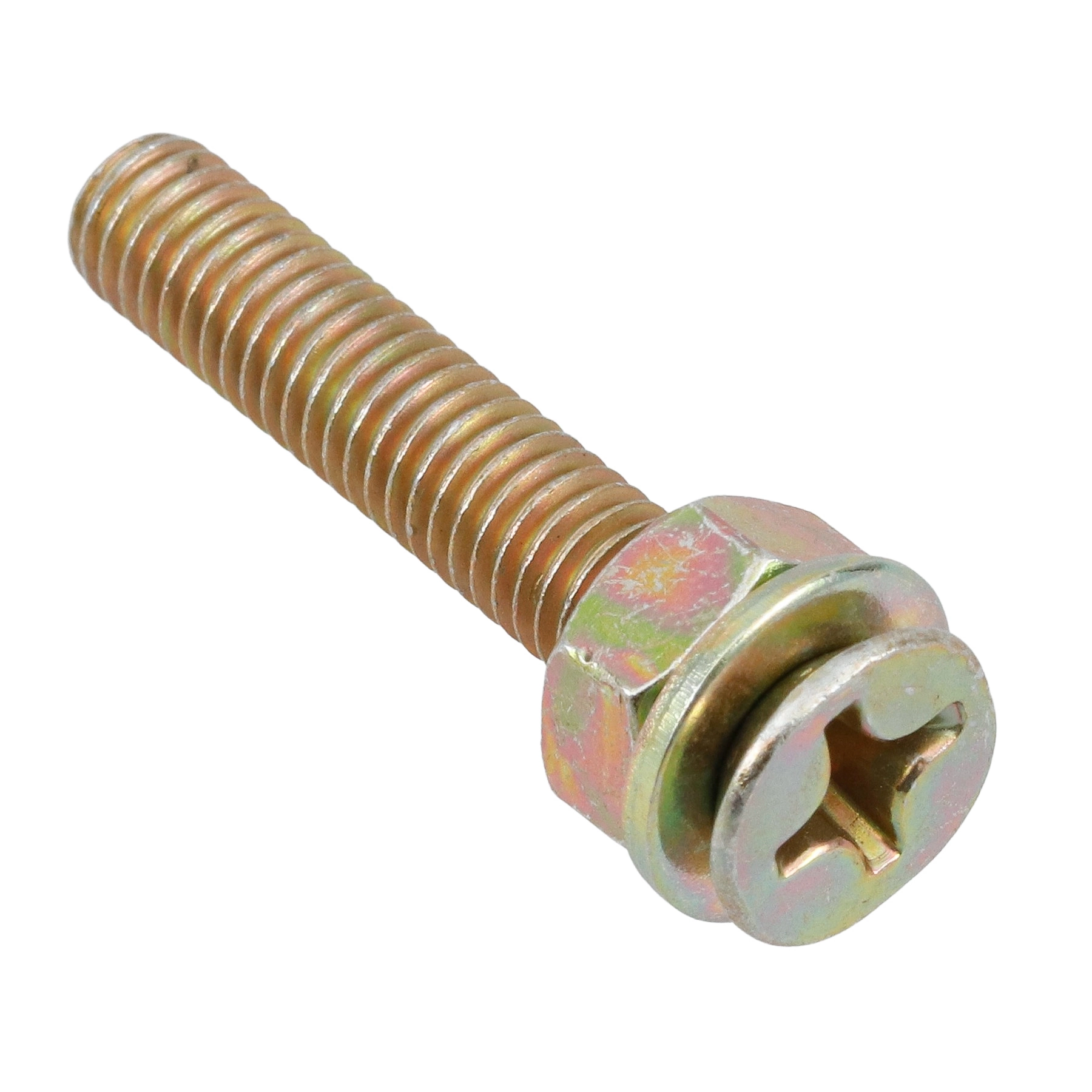 Parafuso de Aço para Metal 6x35mm Máquina Chata Philips 4 peças