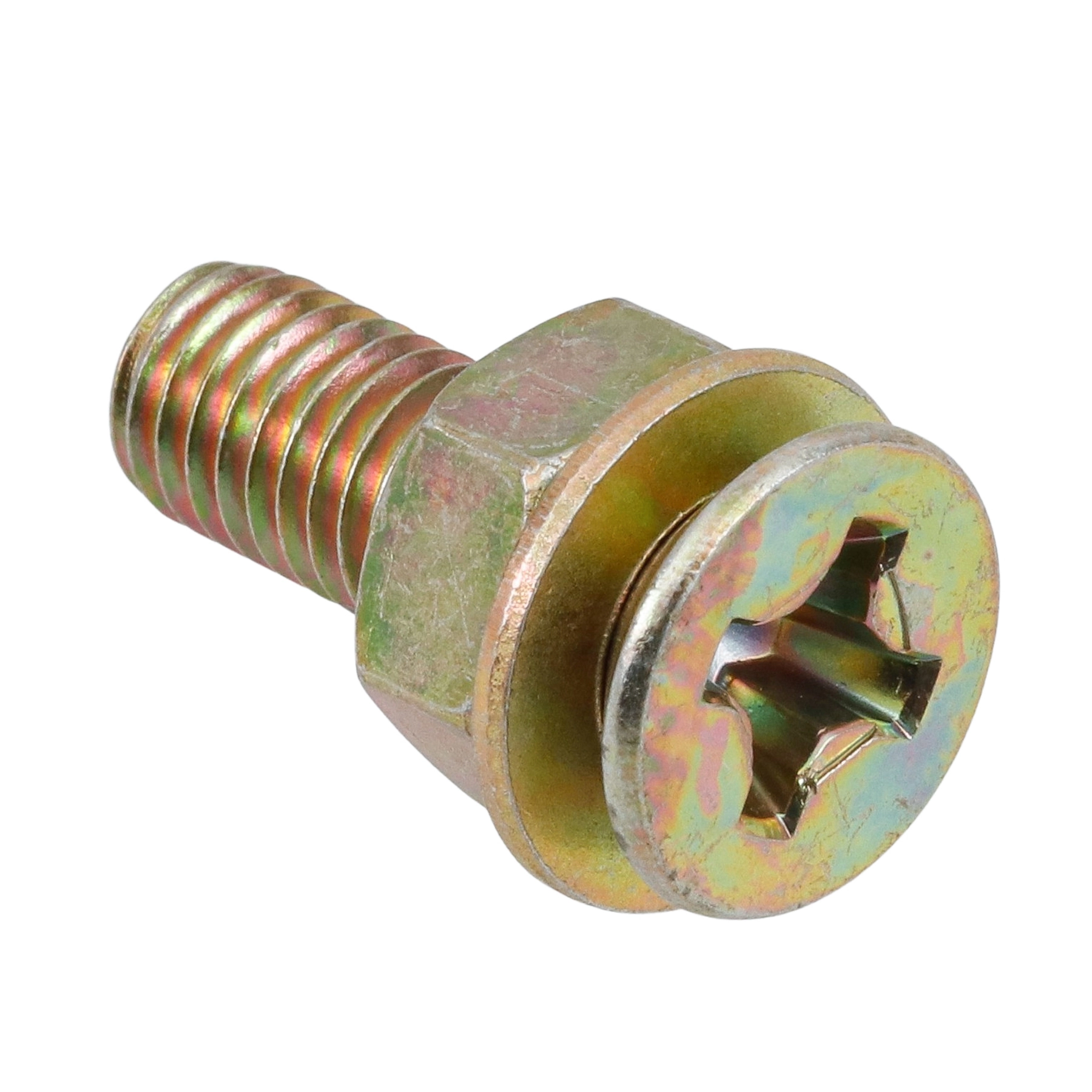Parafuso de Aço para Metal 8x25mm Máquina Chata Philips 3 peças